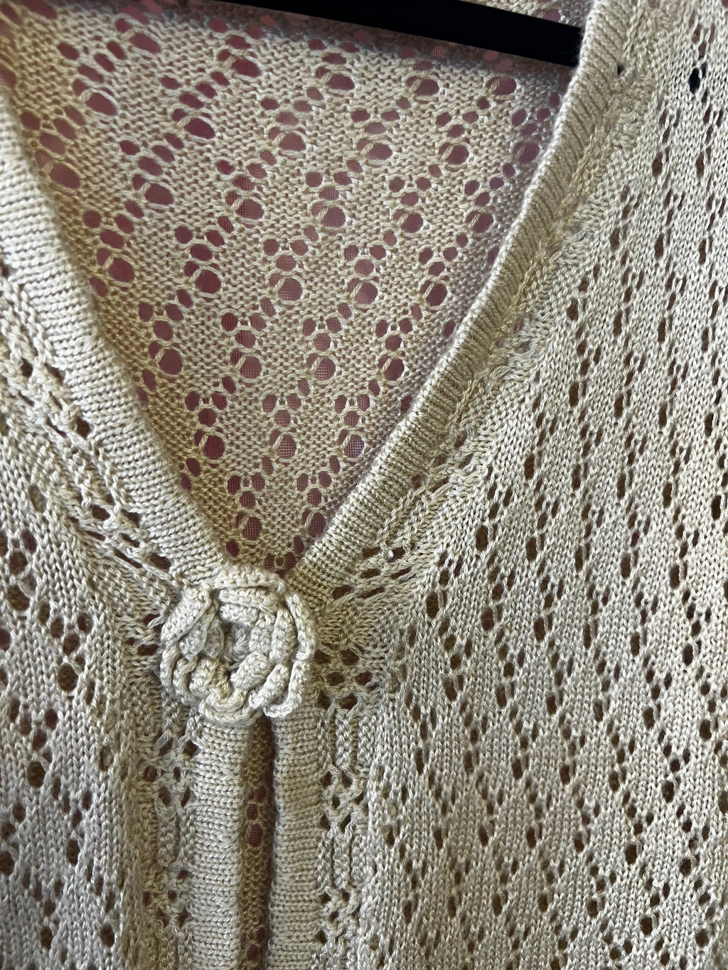 Vintage Crochet Noughties Cardigan