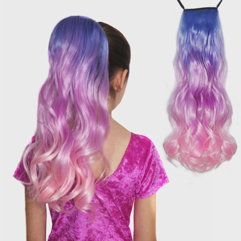 Hair Puffs 2pk Purple