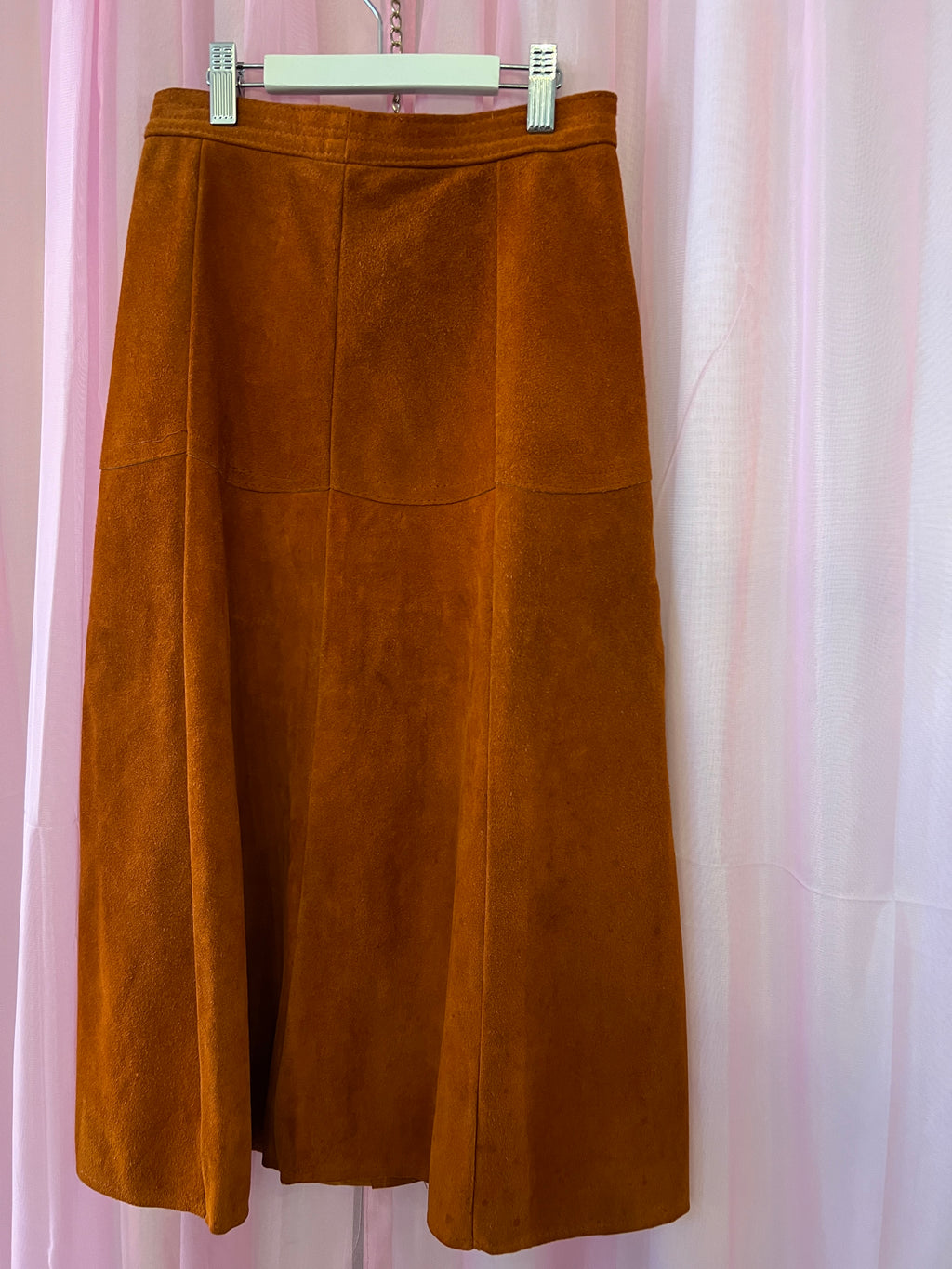 Vintage Suede 70’s Skirt
