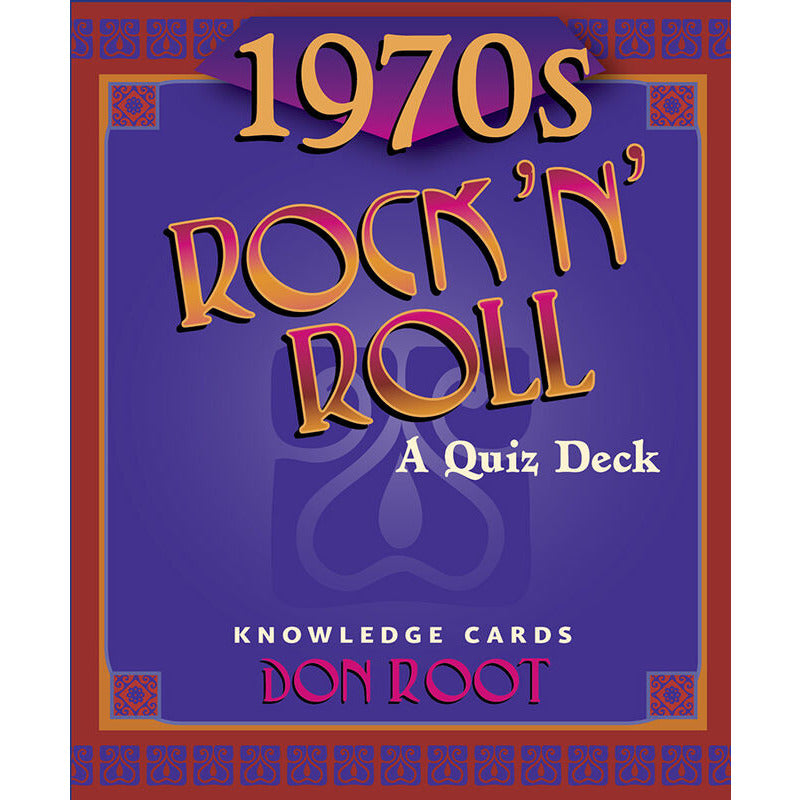 1970's Rock Quiz Deck