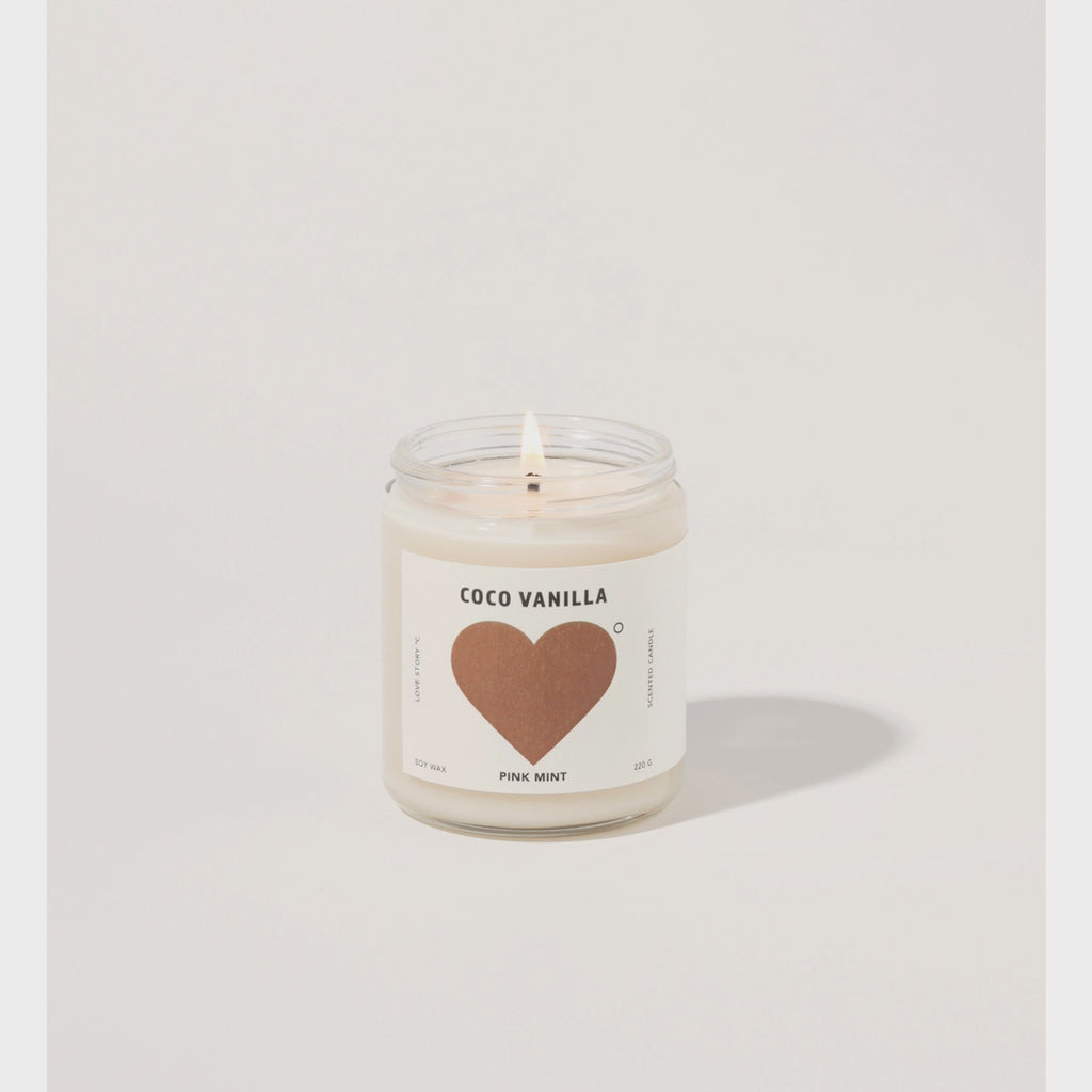Pink Mint Coco Vanilla Candle