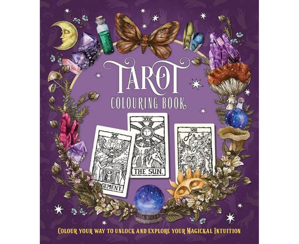 Guided Tarot Colouring Book
