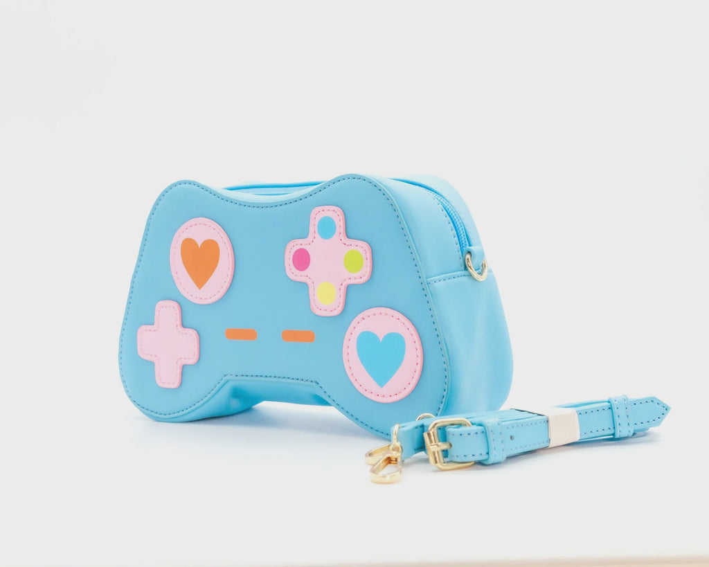 Game Controller Handbag Blue