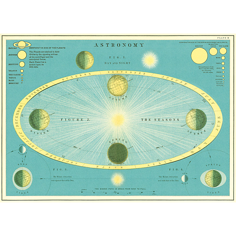 Astronomy Chart Print