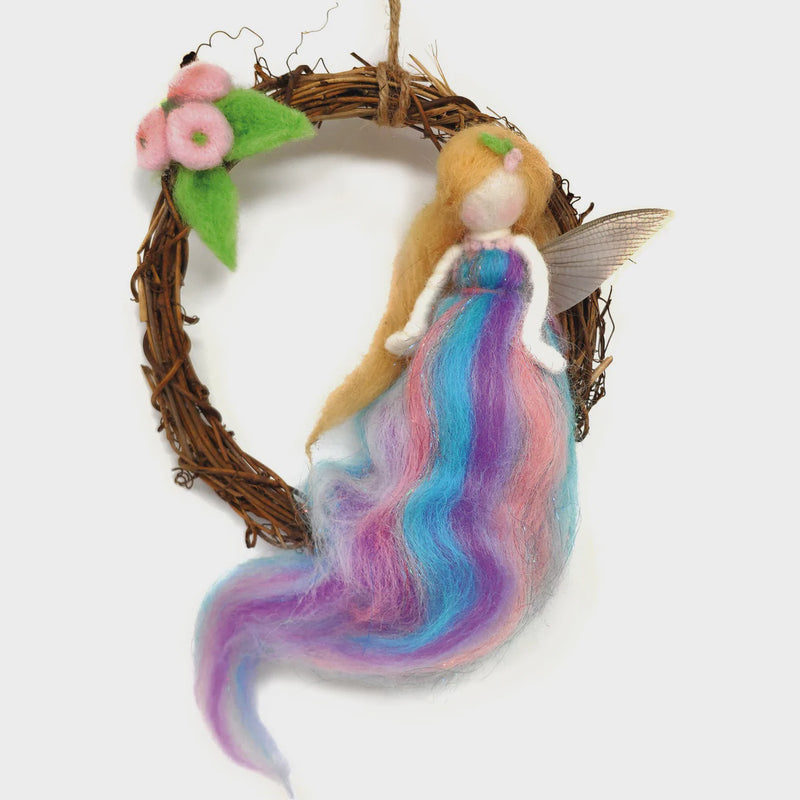 Fairy Wreath Needle Felting Kit