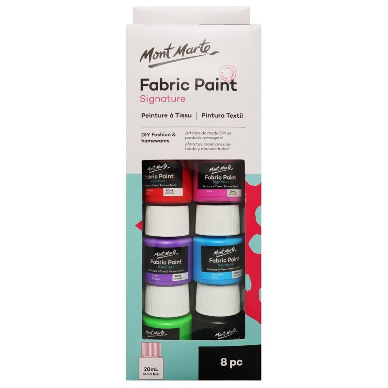 Fabric Paint 8pc