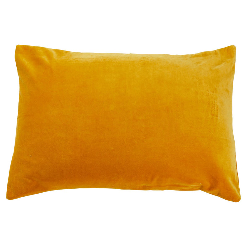 Tanis Velvet Pillowcase - Sunflower