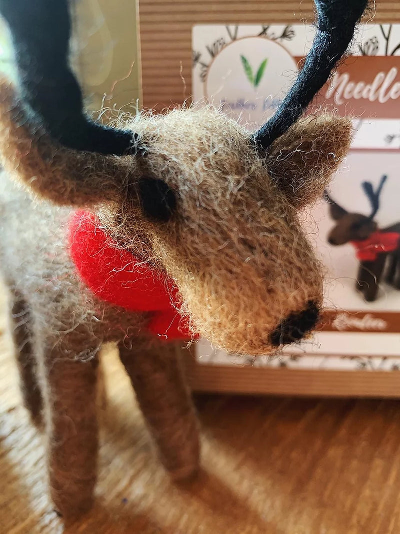 Needle Felting Kit-Reindeer