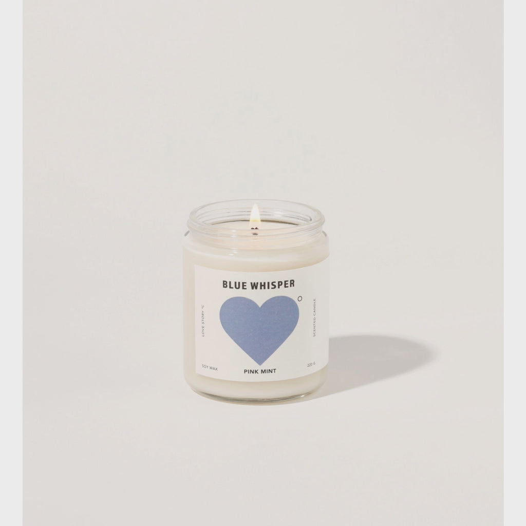 Pink Mint Blue Whisper Candle