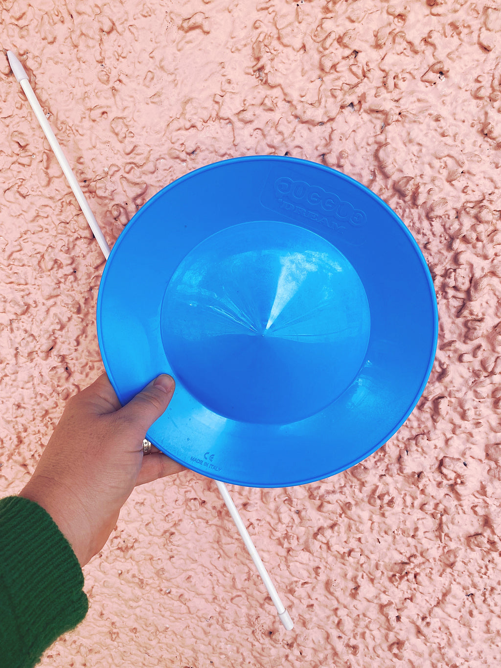Spinning Plate Blue