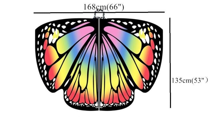 Butterfly Wings-Rainbow