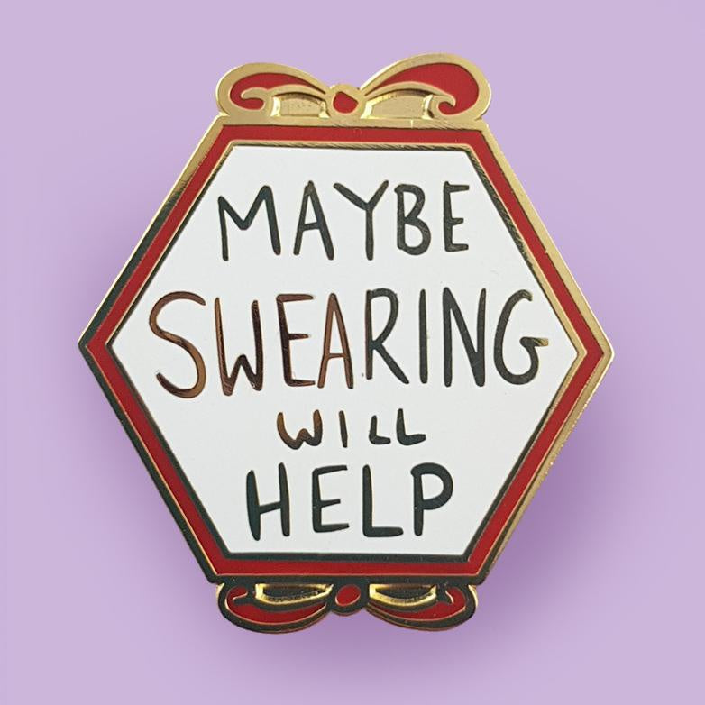 Maybe Swearing Pin