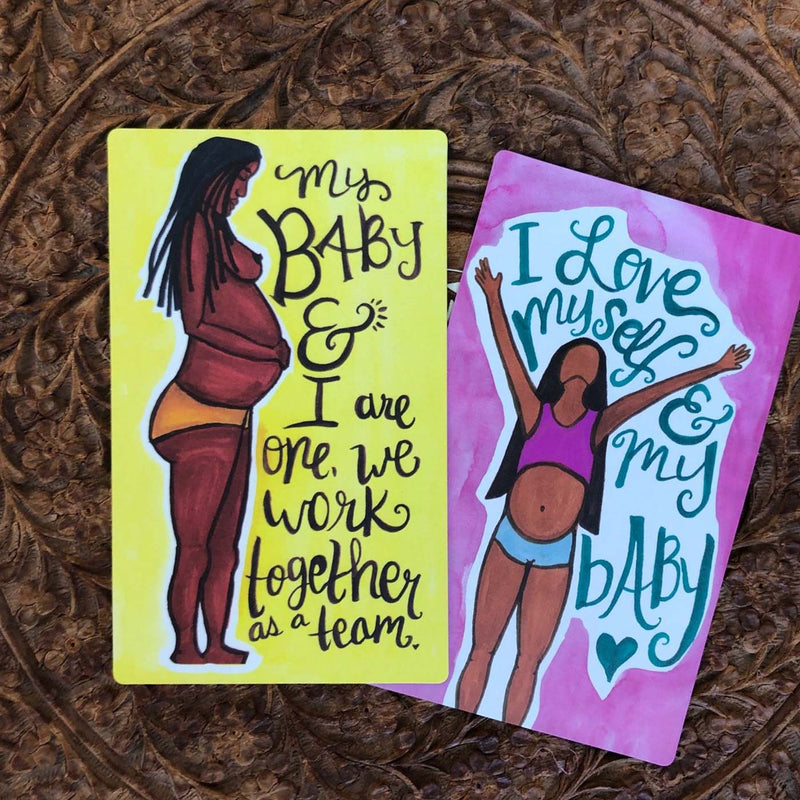 Renegade Mama Pregnancy Affirmation Cards