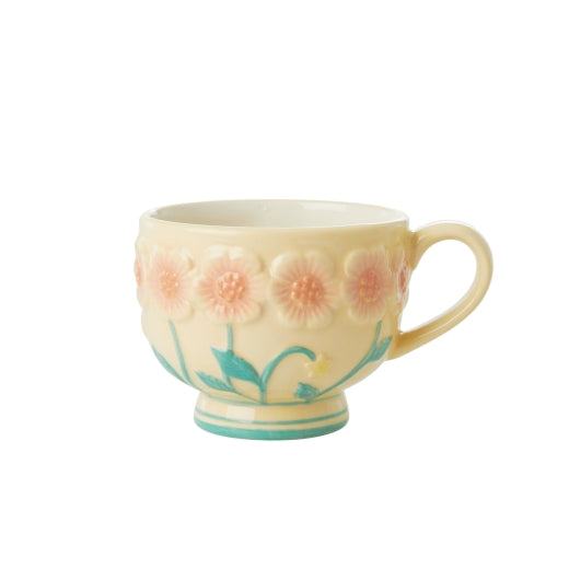 Ceramic Mug Flower