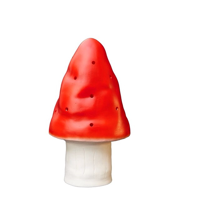 Heico Small Toadstool Lamp Red