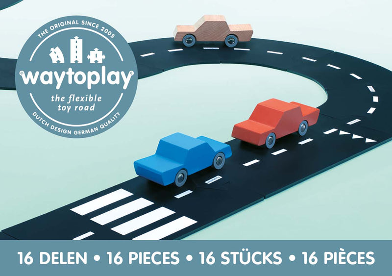 Way To Play Toy Road 16pcs
